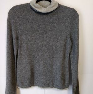 Absinthe Womens Grey Cashmere Sweater Sz S